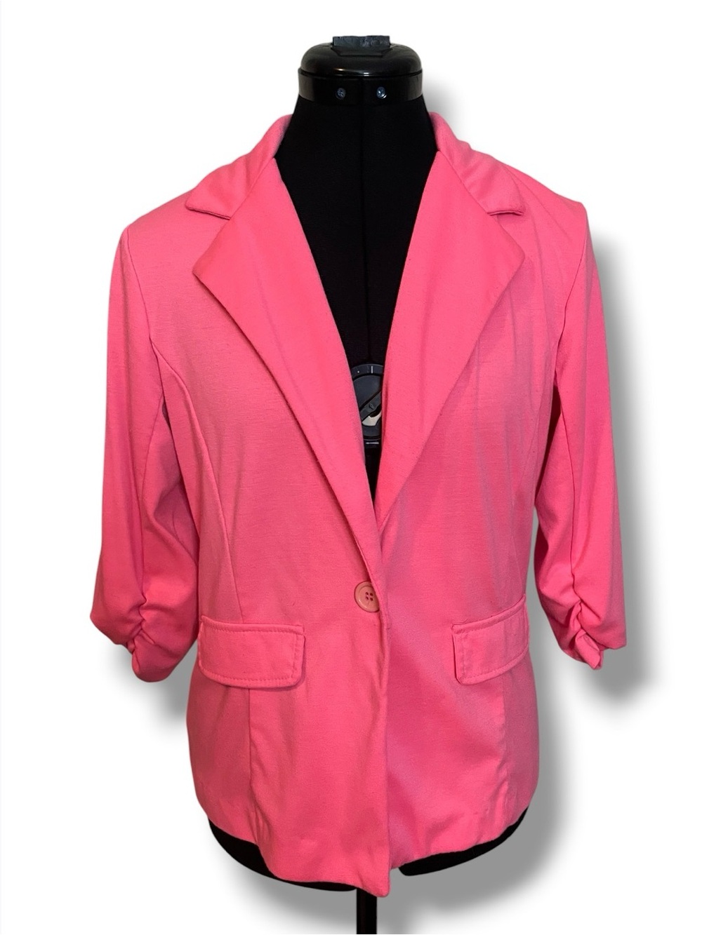 Women's Hot Pink Blazer Jacket
